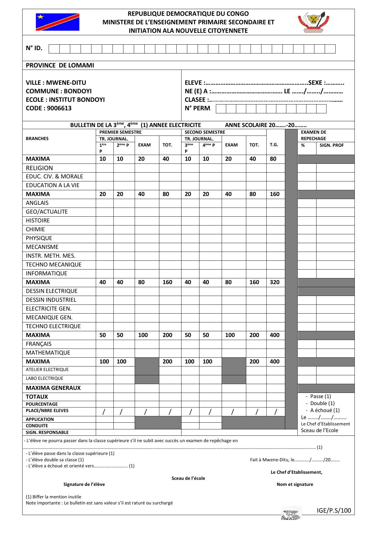 Bulletin